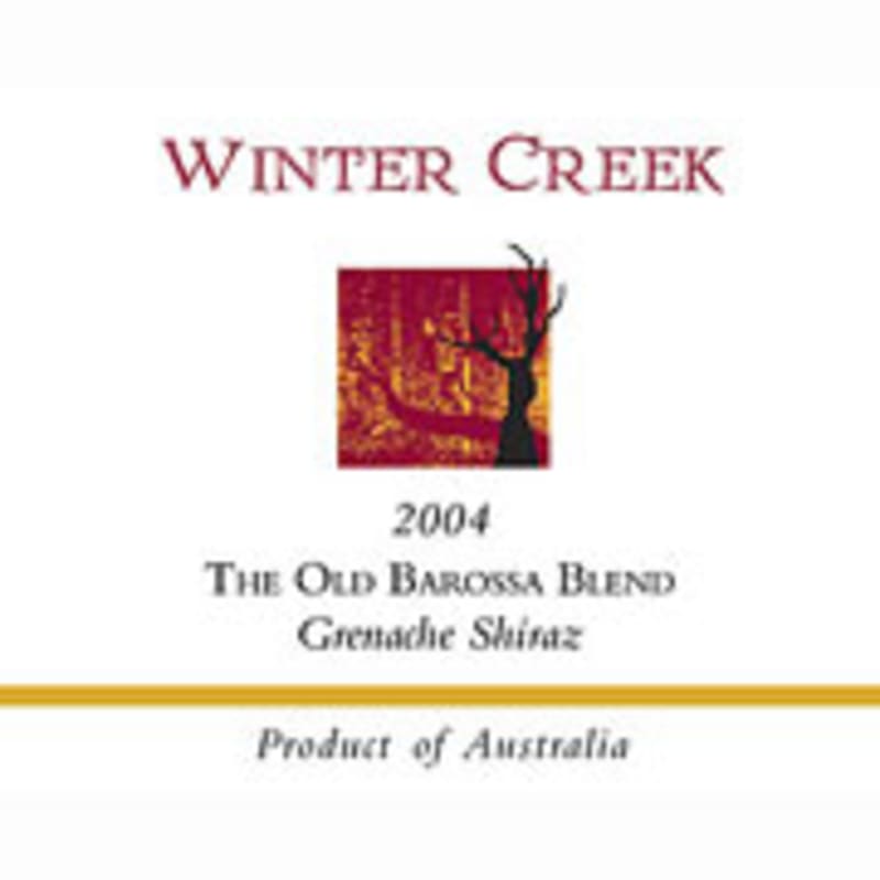 Winter Creek Old Barossa Blend 2004 Front Label