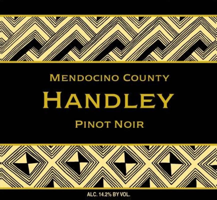 Handley Pinot Noir 2012 Front Label