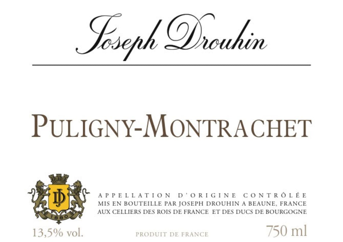 Joseph Drouhin Puligny-Montrachet 2009 Front Label