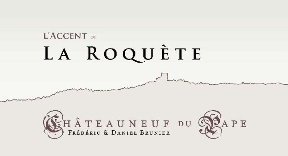 Dom. la Roquette Chateauneuf-du-Pape 2007 Front Label