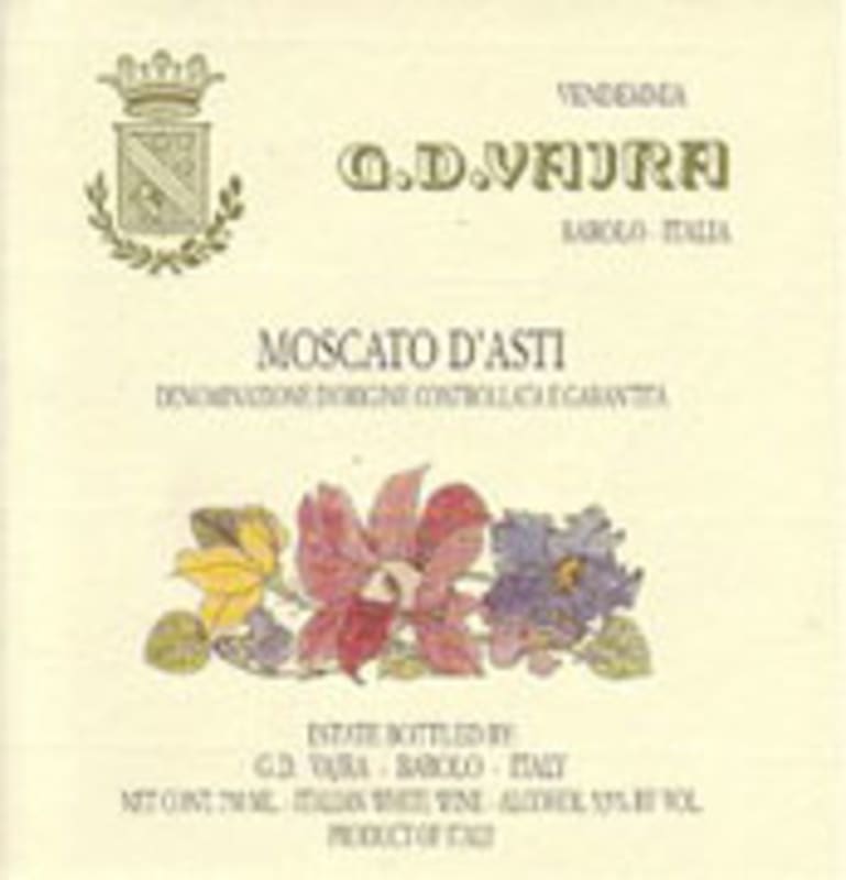 G.D. Vajra Moscato d'Asti 2009 Front Label