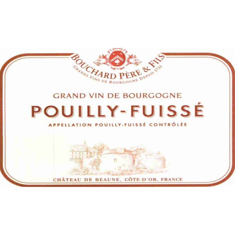 Bouchard Pere & Fils Pouilly-Fuisse 2009 Front Label