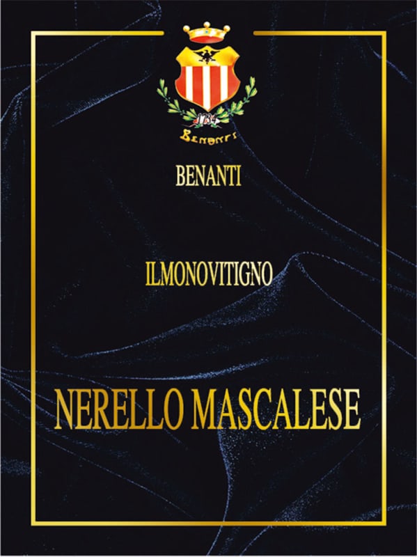 Benanti Nerello Mascalese 2005 Front Label
