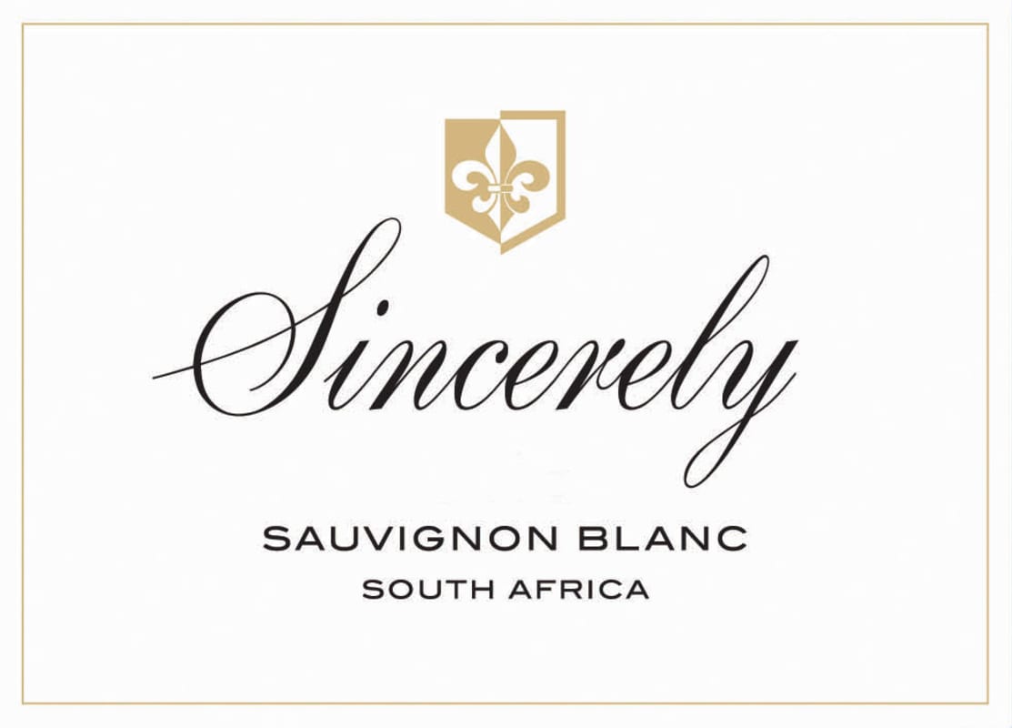 Neil Ellis Sincerely Sauvignon Blanc 2010 Front Label
