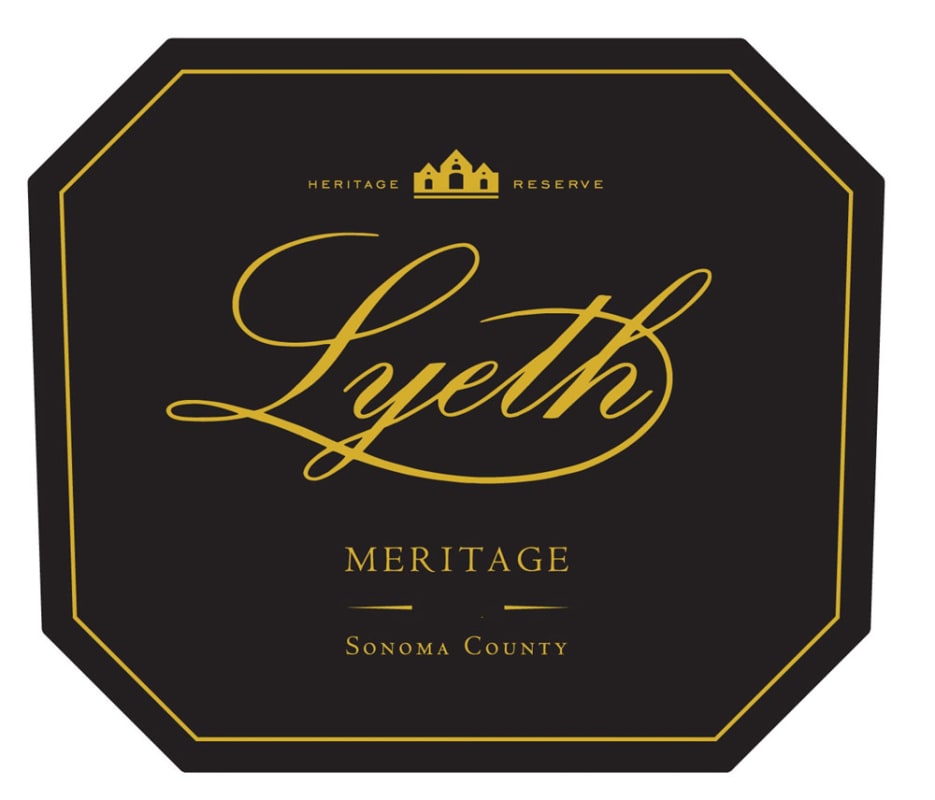 Lyeth Red Meritage 2008 Front Label