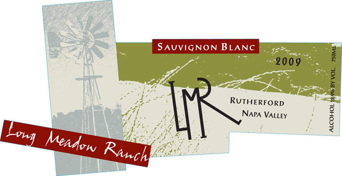 Long Meadow Ranch Rutherford Ranch Sauvignon Blanc 2009 Front Label
