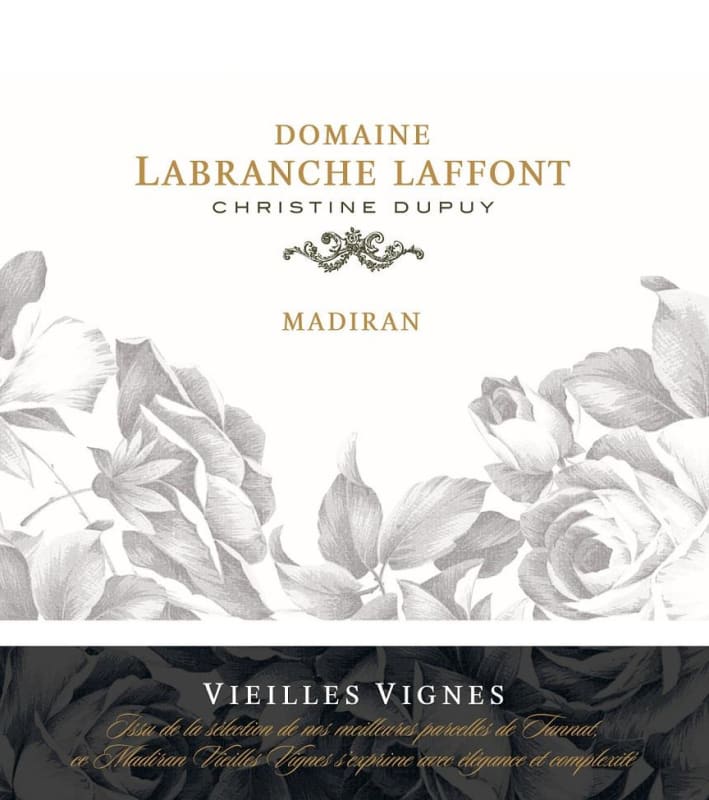 Domaine Labranche Laffont Madiran Vieilles Vignes 2012 Front Label