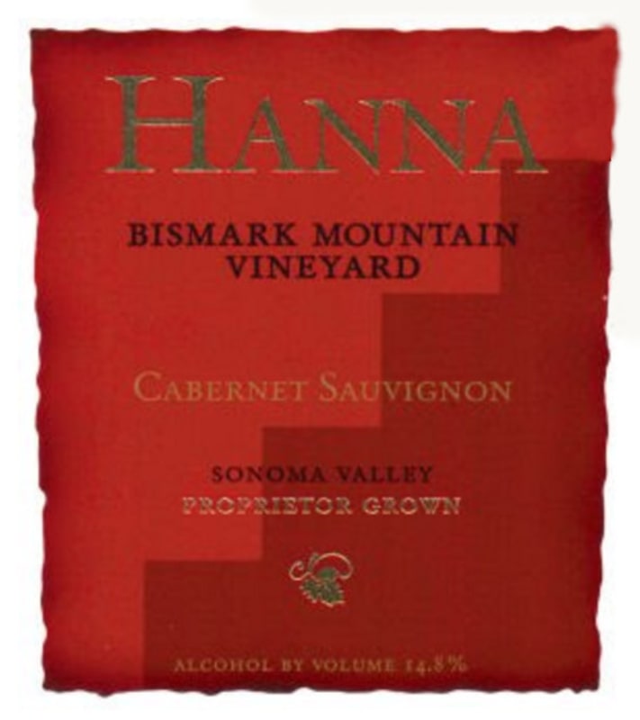 Hanna Bismark Mountain Vineyard Noir 1999 Front Label