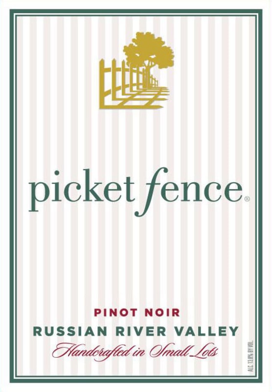 Picket Fence Russian River Pinot Noir 2009 Front Label