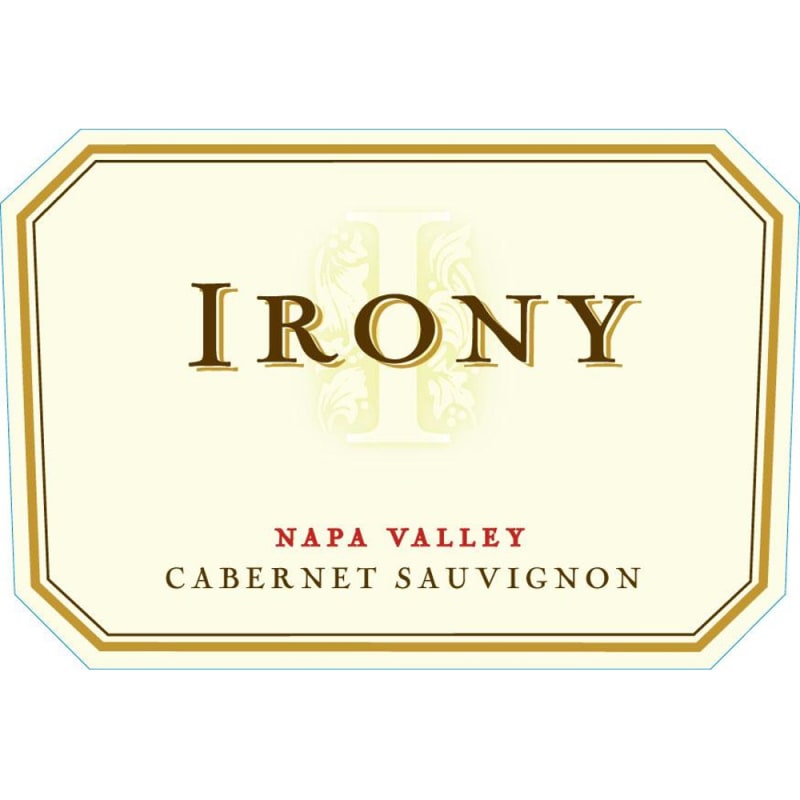 Irony Cabernet Sauvignon 2009 Front Label