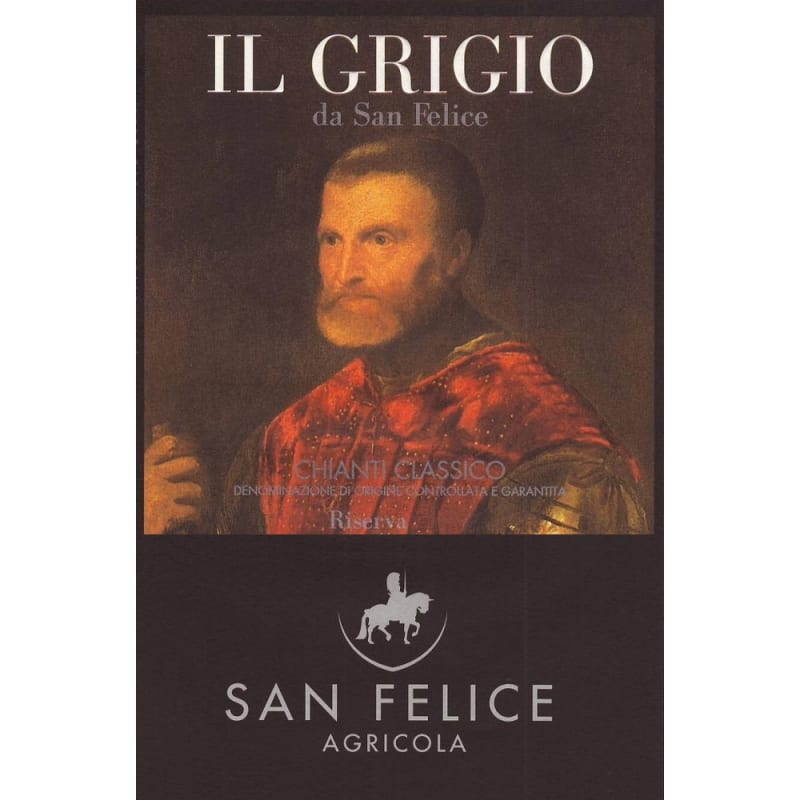 San Felice Il Grigio Chianti Classico Riserva (375ML half-bottle) 2007 Front Label