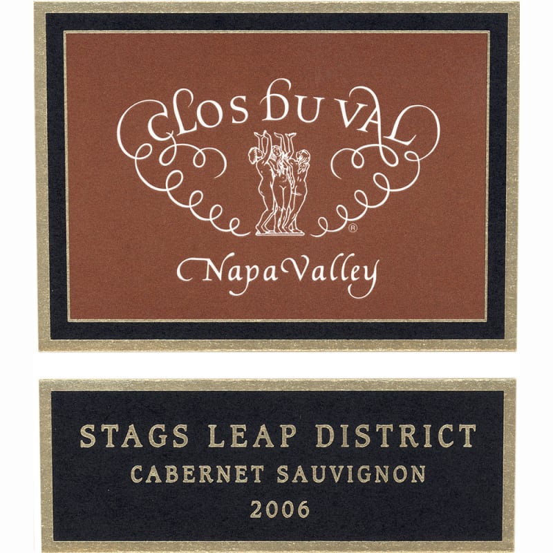 Clos du Val Stags Leap District Cabernet Sauvignon 2006 Front Label