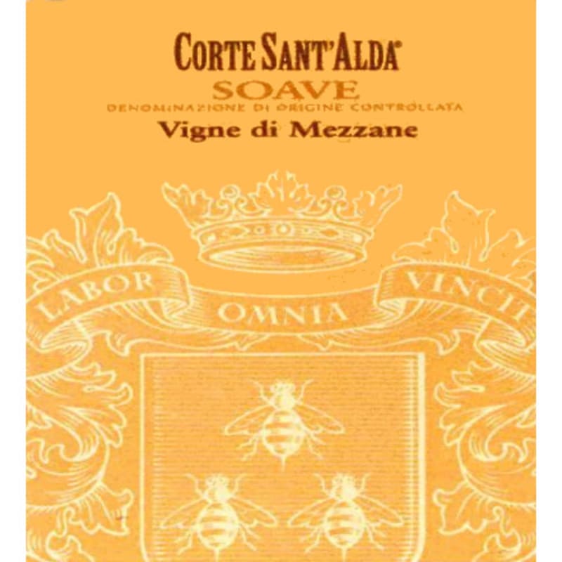Corte Sant'Alda Soave Vigne Di Mezzane 2009 Front Label