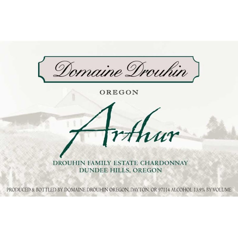Domaine Drouhin Oregon Arthur Chardonnay (375ML half-bottle) 2008 Front Label