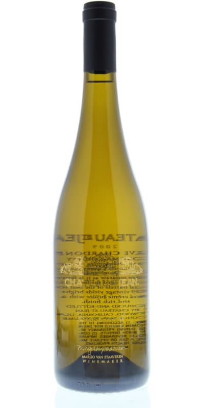 Chateau St. Jean Sonoma County Reserve Chardonnay 2009 Front Bottle Shot