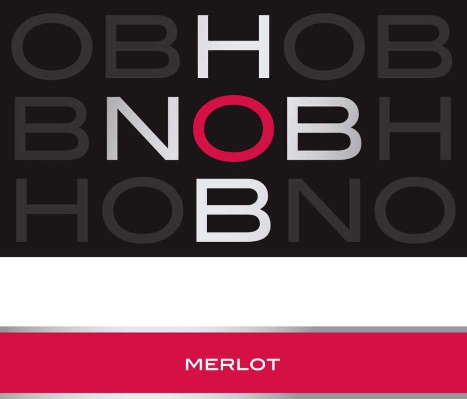 HobNob Merlot 2009 Front Label