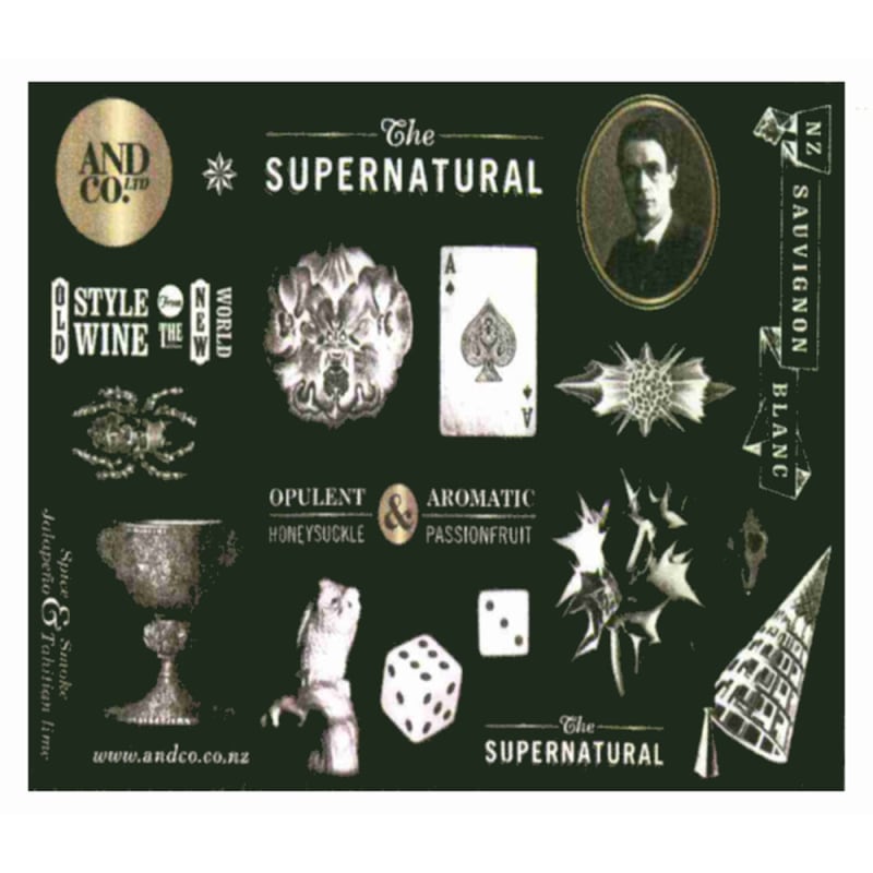 And Co. The Supernatural Sauvignon Blanc 2009 Front Label