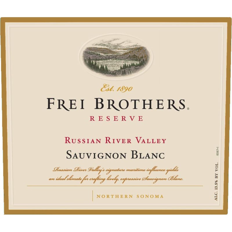 Frei Brothers Reserve Sauvignon Blanc 2008 Front Label
