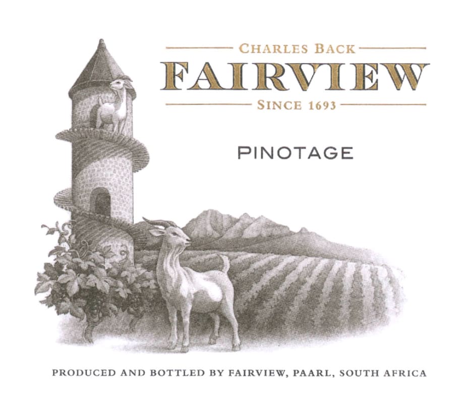 Fairview Pinotage 2010 Front Label