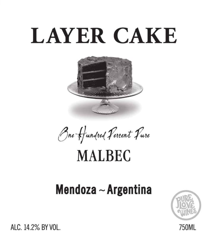 Layer Cake Malbec 2010 Front Label