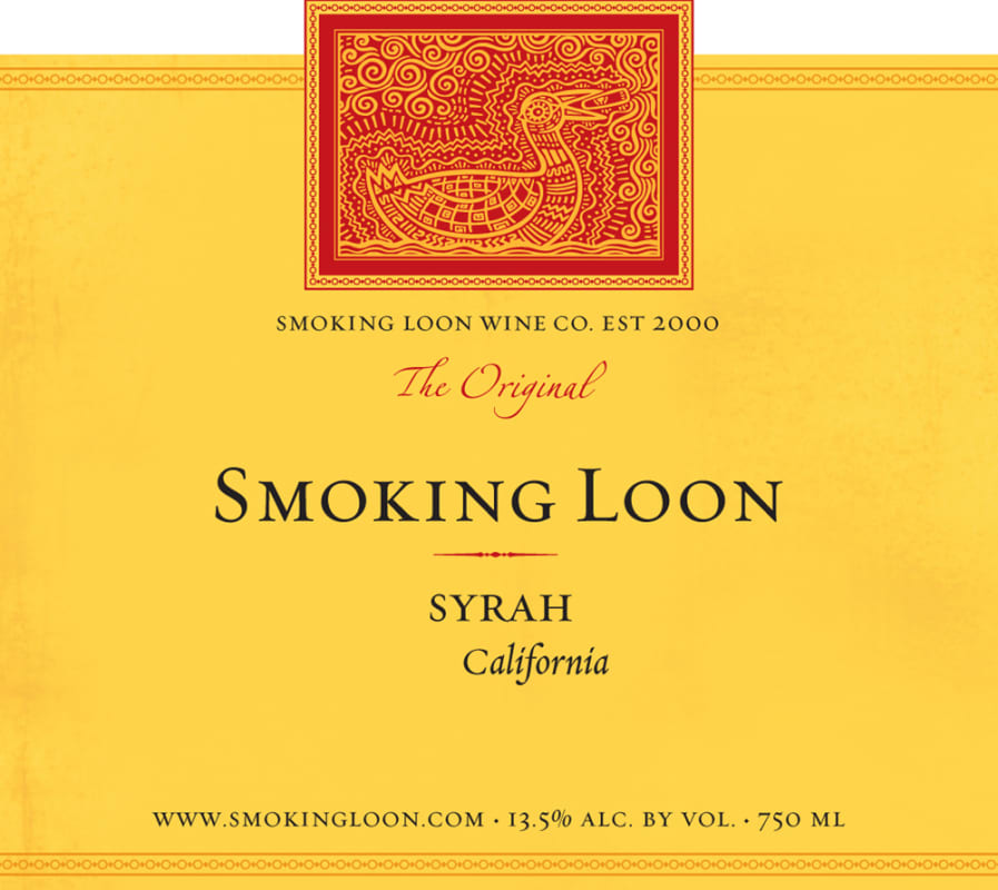Smoking Loon Syrah 2009 Front Label