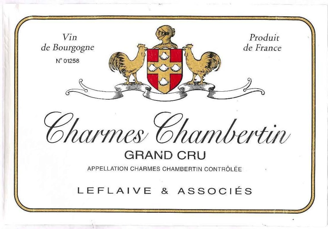 Domaine Leflaive Charmes-Chambertin Grand Cru 2011 Front Label