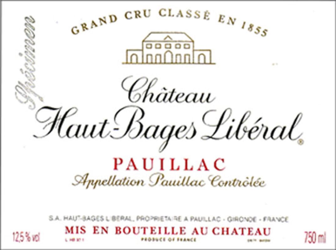 Chateau Haut-Bages Liberal (Futures Pre-Sale) 2010 Gift Product Image