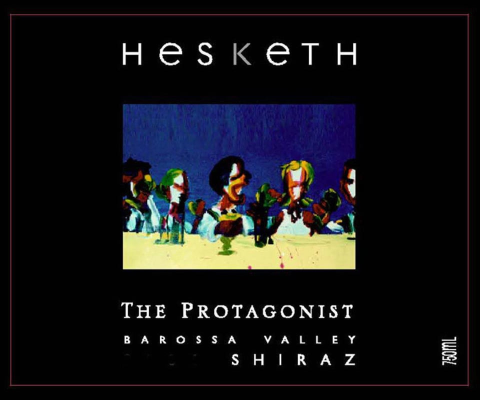 Hesketh The Protagonist Shiraz 2008 Front Label