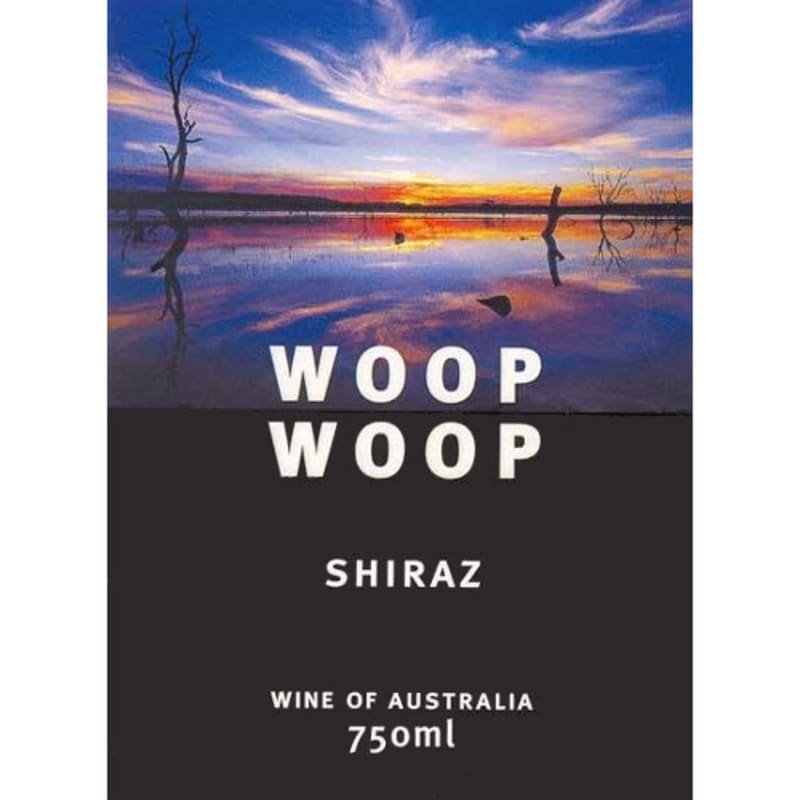 Woop Woop Shiraz 2009 Front Label