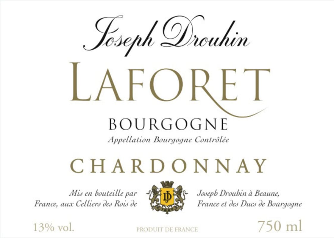 Joseph Drouhin Laforet Chardonnay 2010 Front Label
