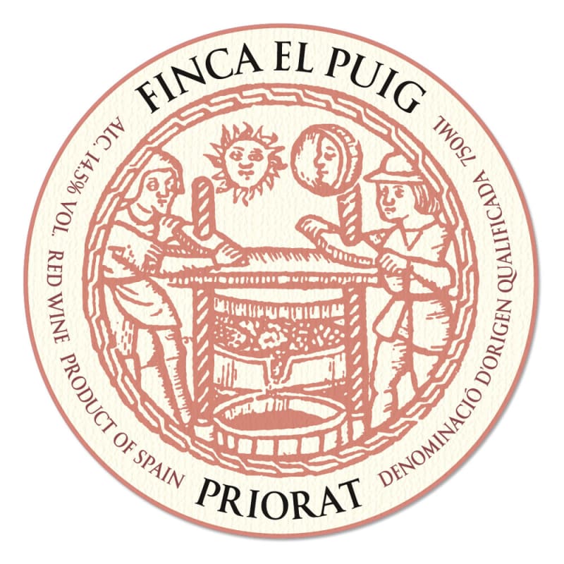 Cellers Fuentes Finca El Puig 2004 Front Label