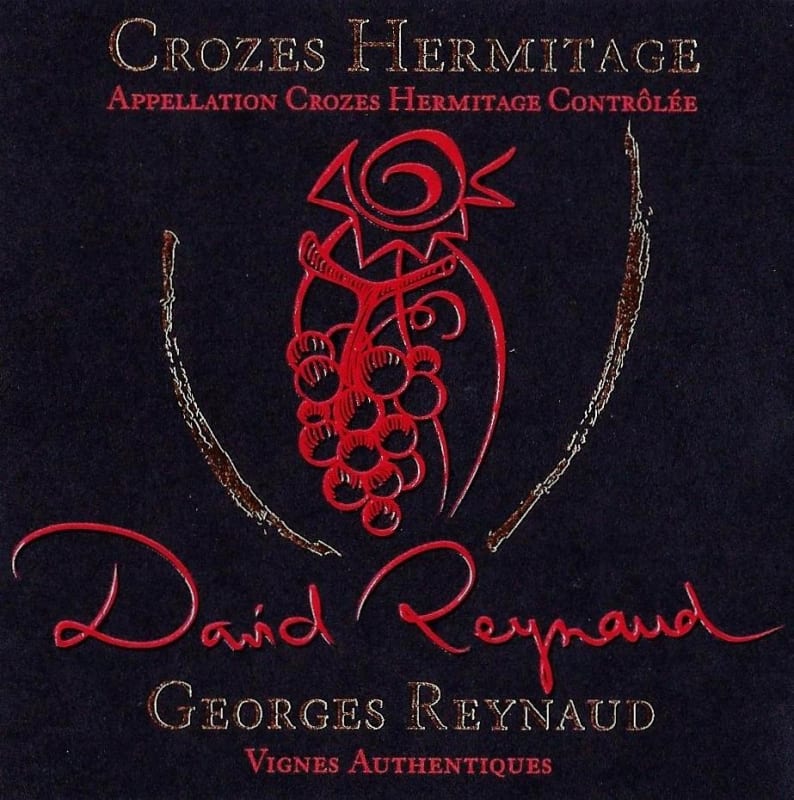 Domaine Les Bruyeres Crozes Hermitage 2013 Front Label