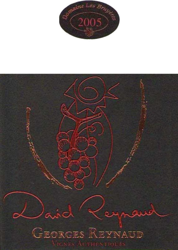 Domaine Les Bruyeres Crozes Hermitage 2005 Front Label