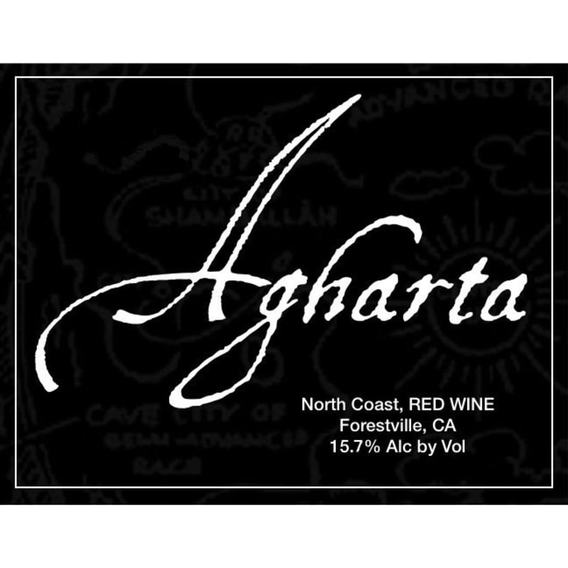 Agharta Syrah (1.5 Liter Magnum) 2004 Front Label