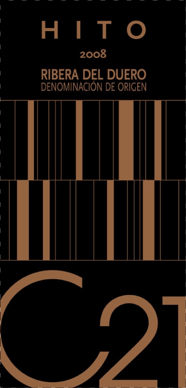 Bodegas Cepa 21 Hito 2008 Front Label