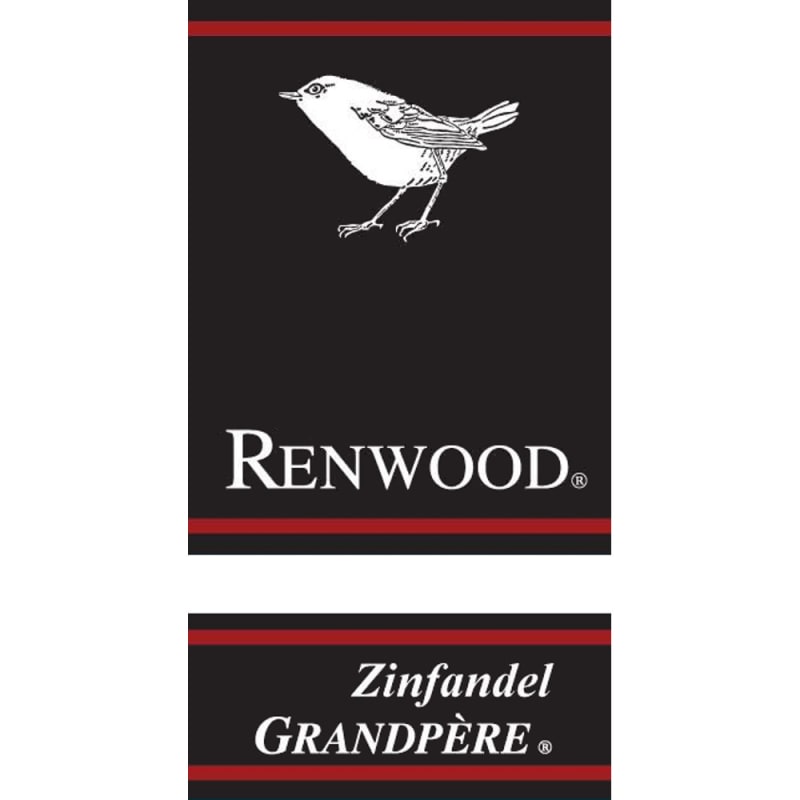 Renwood Grandpere Zinfandel 2008 Front Label