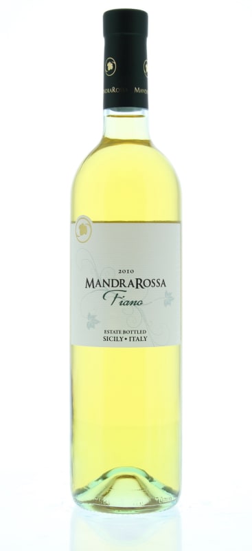 MandraRossa Fiano 2010 Front Bottle Shot