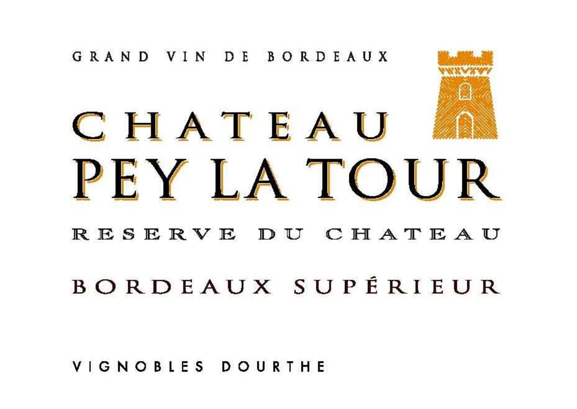 Chateau Pey La Tour Reserve 2007 Front Label