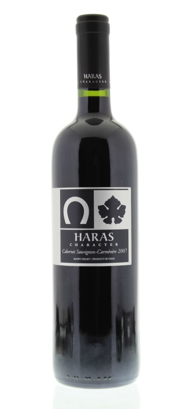 Haras de Pirque Character Cabernet Sauvignon-Carmenere 2007 Front Bottle Shot