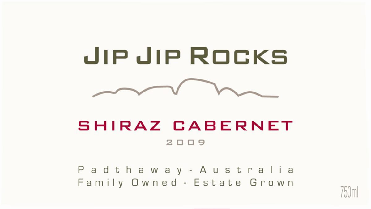 Jip Jip Rocks Shiraz-Cabernet 2009 Front Label