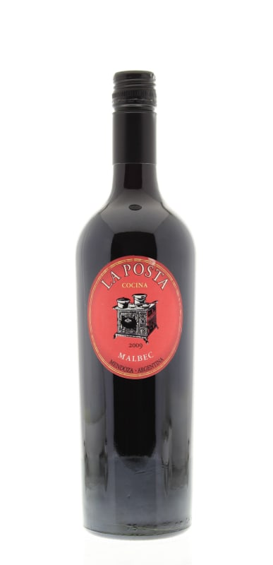 La Posta Cocina Malbec 2009 Front Bottle Shot