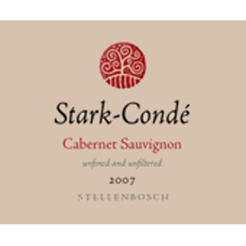 Stark-Conde Stellenbosch Cabernet Sauvignon 2007 Front Label