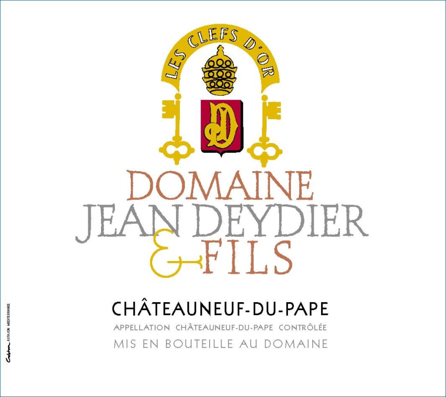 Les Clefs d'Or Chateauneuf-du-Pape Les Clefs d'Or Blanc 2013 Front Label