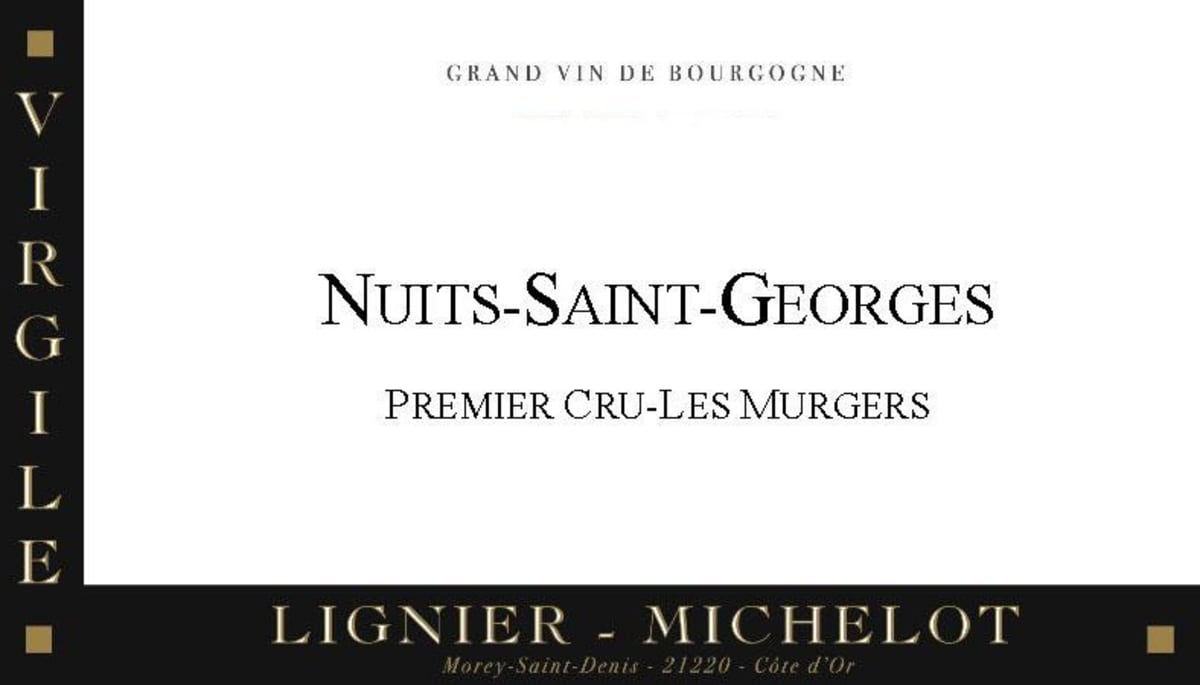 Lignier-Michelot Nuits-Saint-Georges Les Murgers Premier Cru 2013 Front Label