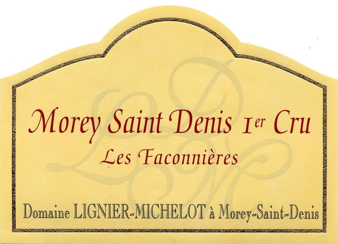 Lignier-Michelot Morey-Saint-Denis Les Faconnieres Premier Cru 2008 Front Label