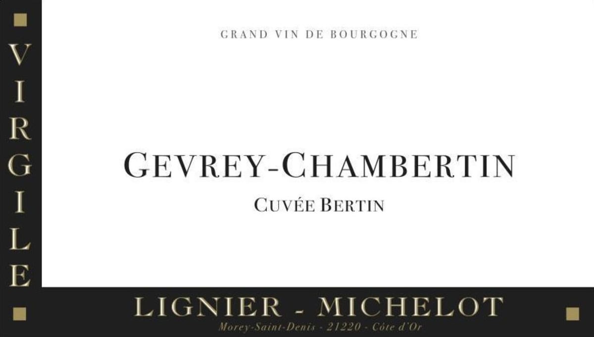 Lignier-Michelot Gevrey-Chambertin Cuvee Bertin 2010 Front Label