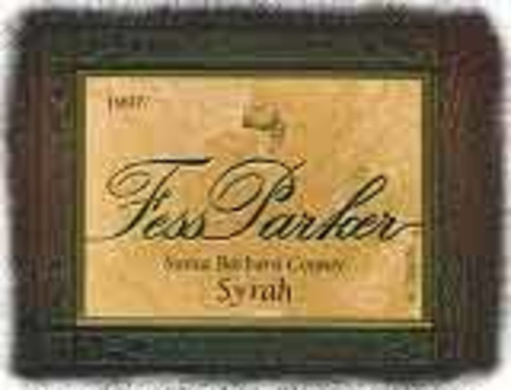 Fess Parker Santa Barbara Syrah 1997 Front Label