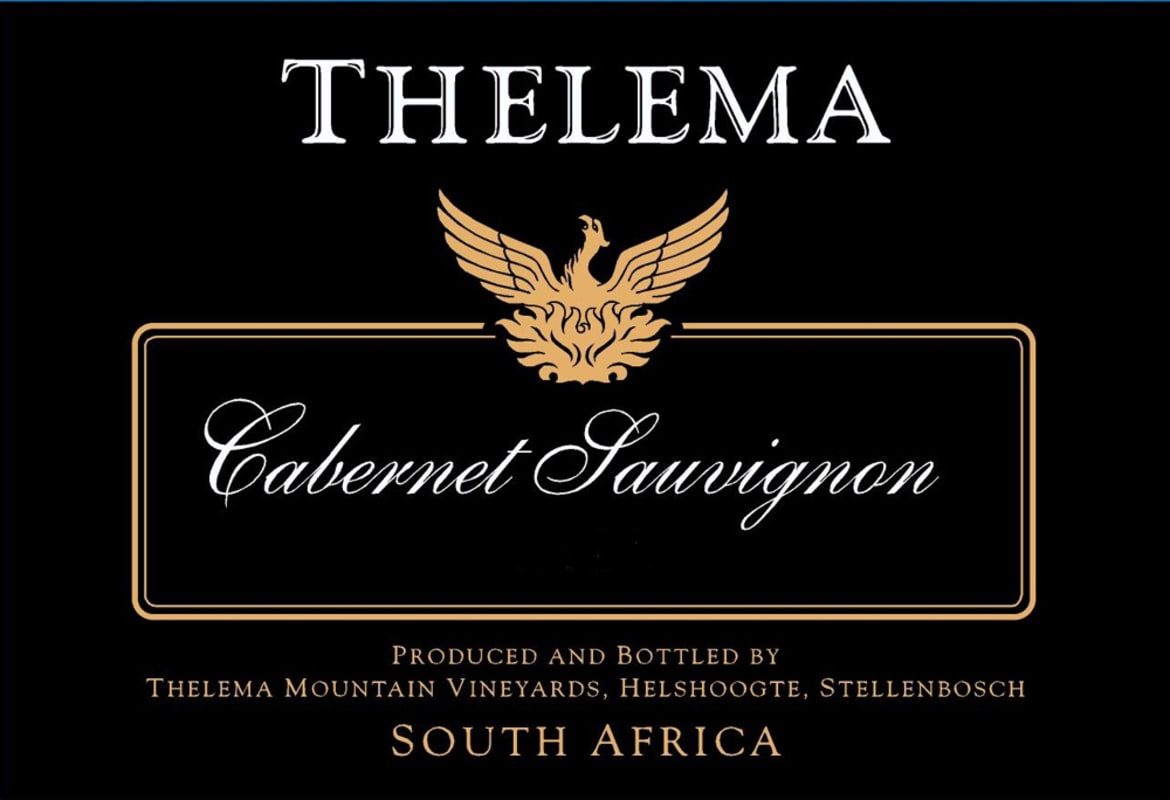 Thelema Cabernet Sauvignon 2008 Front Label