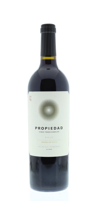 Palacios Remondo Rioja La Propiedad 2008 Front Bottle Shot