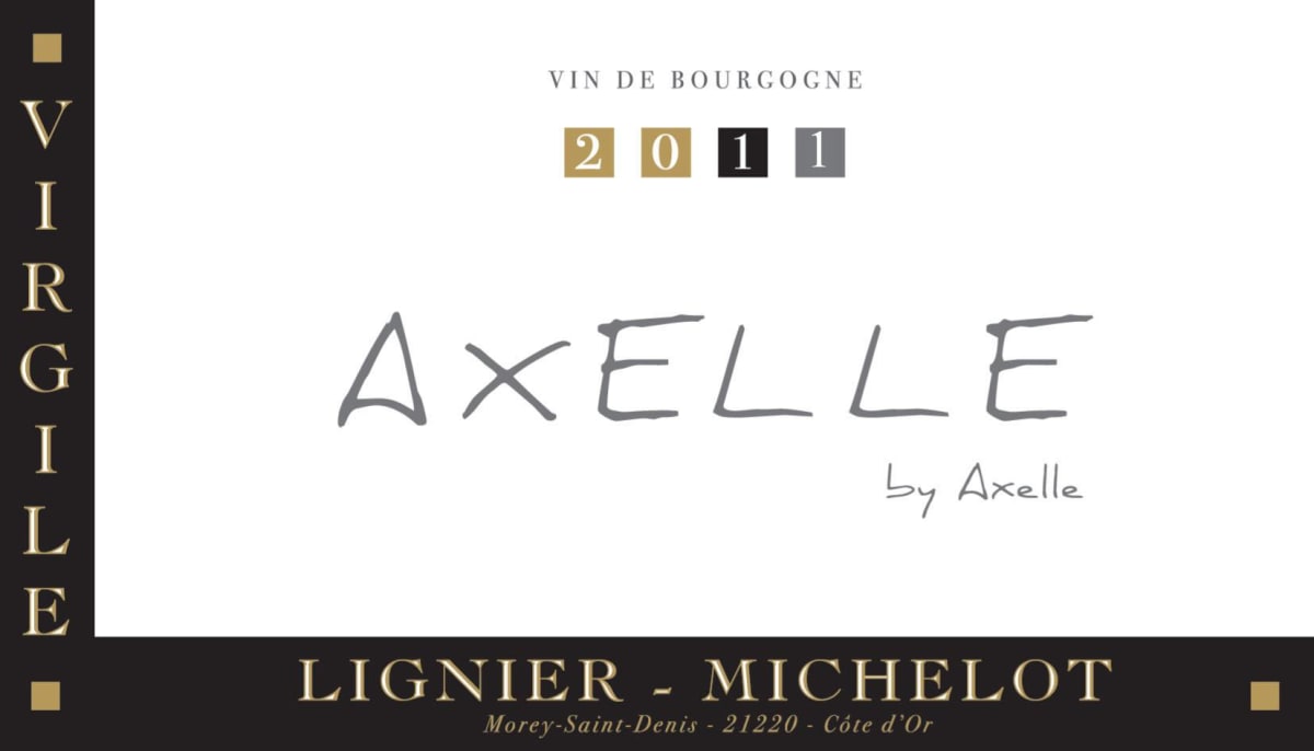 Lignier-Michelot Axelle 2011 Front Label